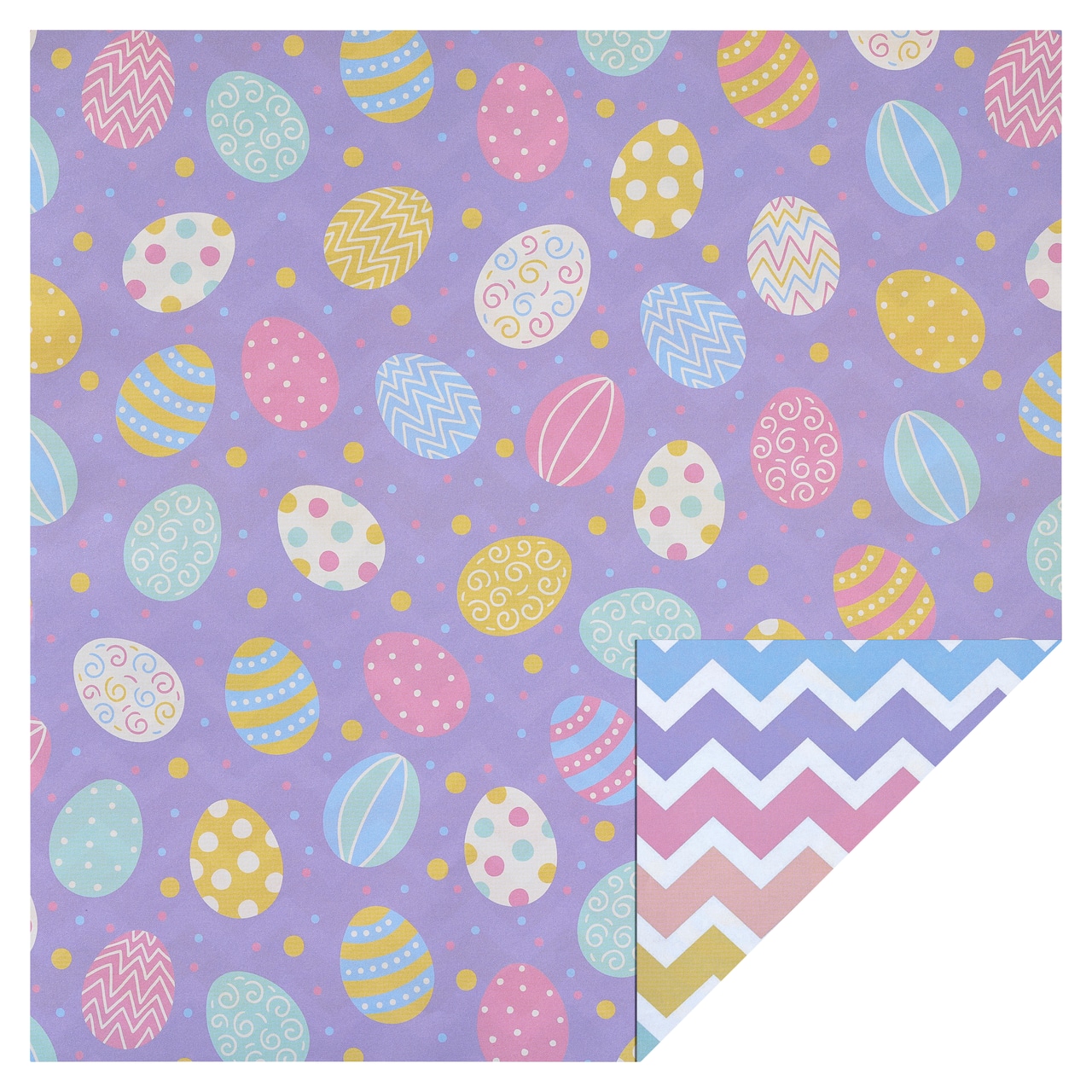 Easter Eggs Double-Sided Cardstock Paper by Recollections&#x2122;, 12&#x22; x 12&#x22;